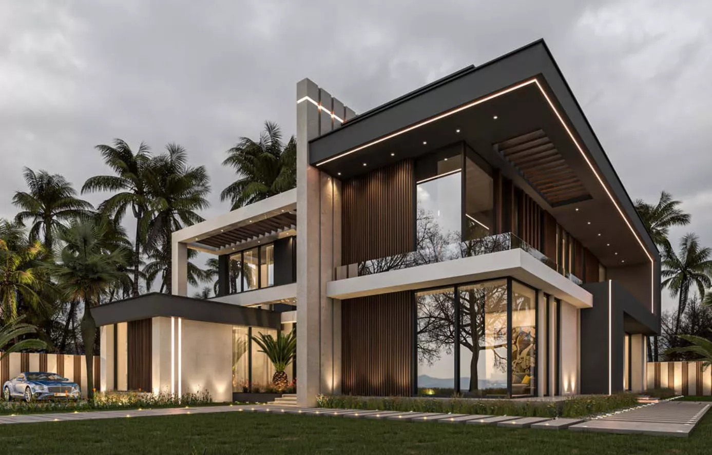 Luxury glass design